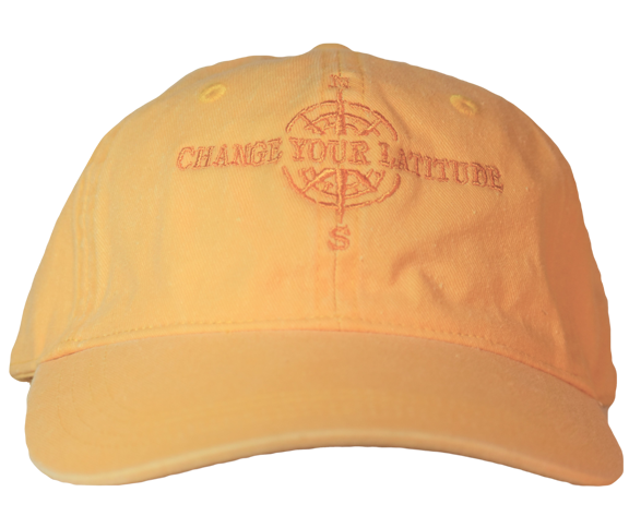 Yellow Embroidered Logo Cap